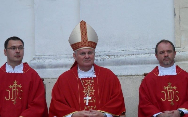 Pozdravni govor biskupu Košiću povodom proslave Petrova u našoj župi