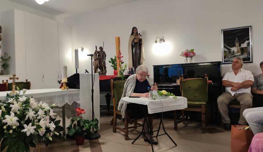 Prof.dr.sc. Agneza Szabo - Predavanje o povijesti župe